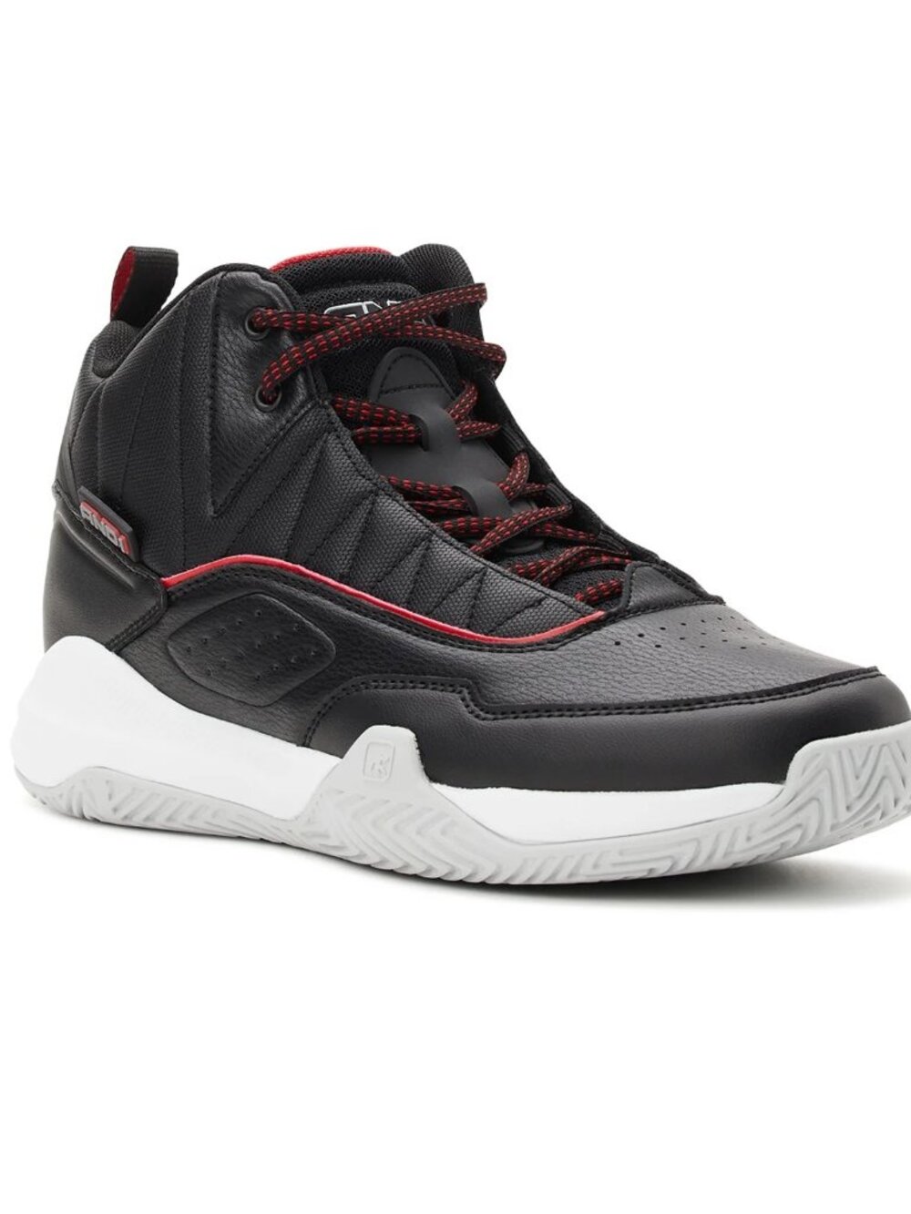 New Men's And1 Streetball Basketball Shoes Black/White